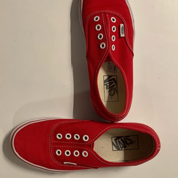 red low cut vans - Picture 2 of 4